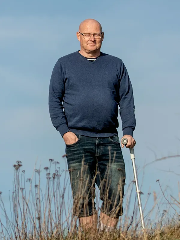 Dan tager oxycodon for sine smerter: Afhængigheden har jeg respekt for